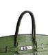 Birkin 35 in Alligator Chartreuse, other view
